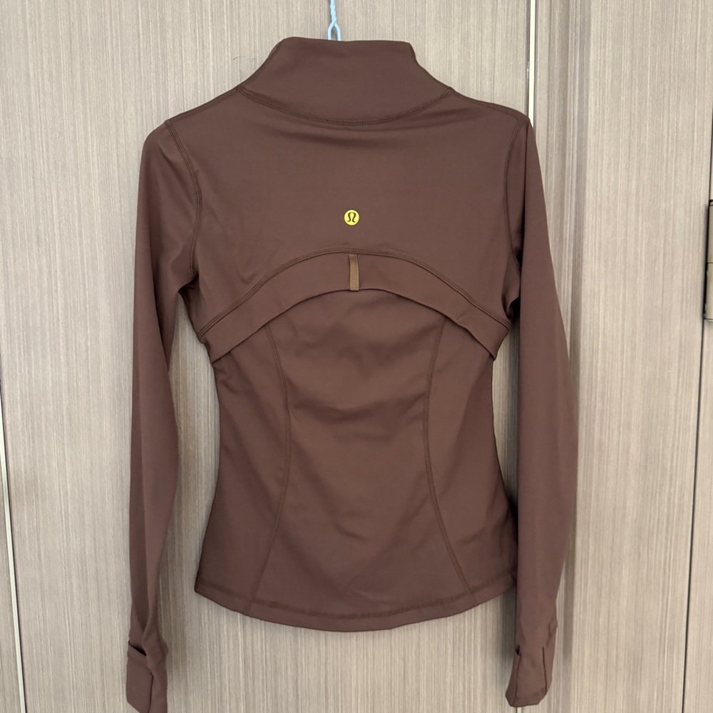 Lululemon Women's Brown Zip-Up Activewear - Picture 4 of 11